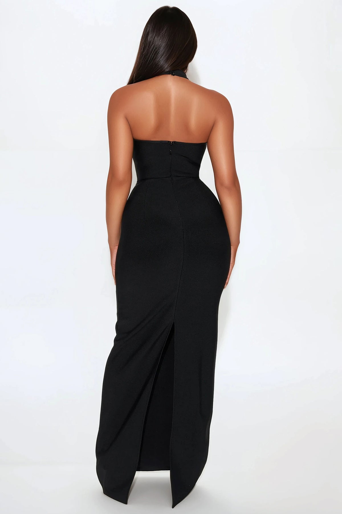Halter Bandage Maxi Dress