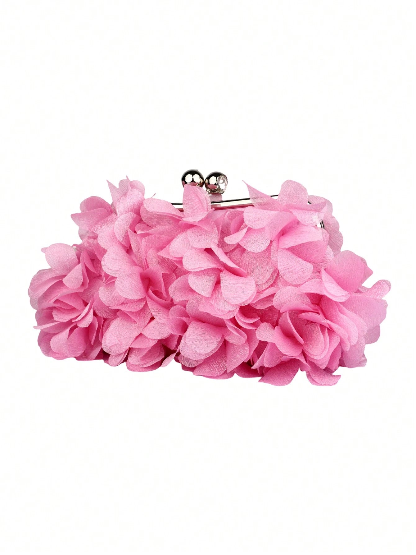 Floral clutch bag