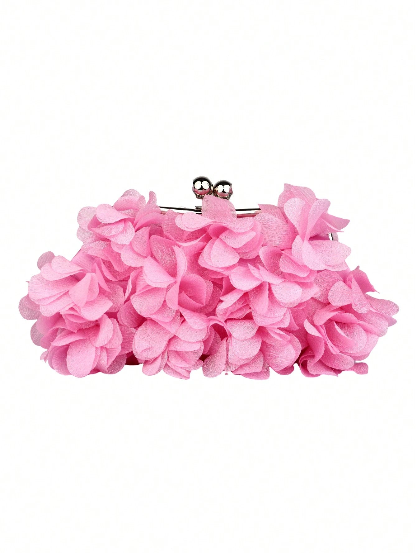 Floral clutch bag