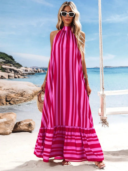 Striped Boho Sundress