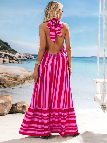 Striped Boho Sundress