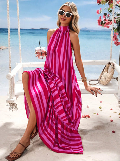 Striped Boho Sundress