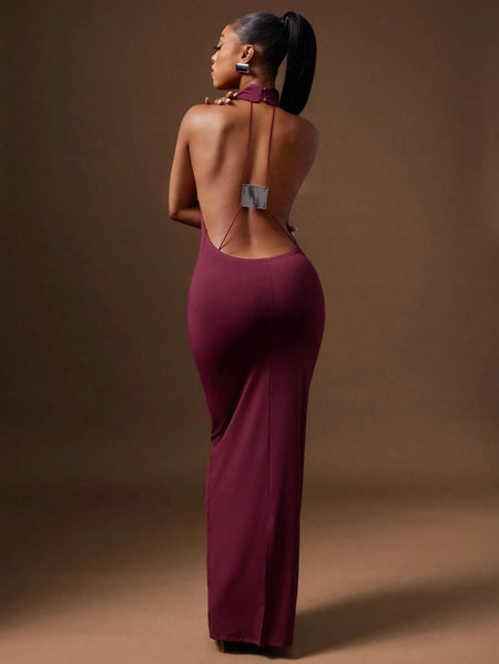 halter top bodycon dress backless Amazon.com: Meihuida Women Backless Maxi Dress Bodycon Sexy Open Back Spaghetti Strap Sleeveless Elegant Party Cocktail Summer Dress Black S : Clothing, Shoes & Jewelry