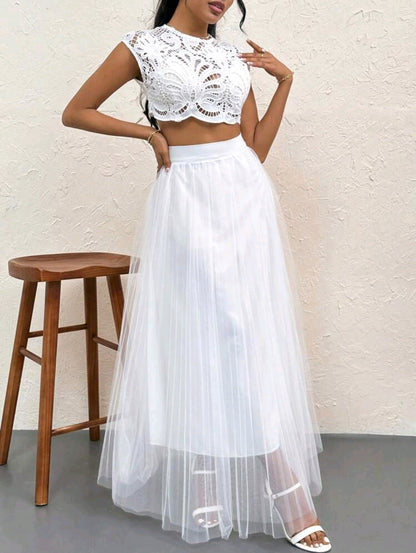Tulle skirt set