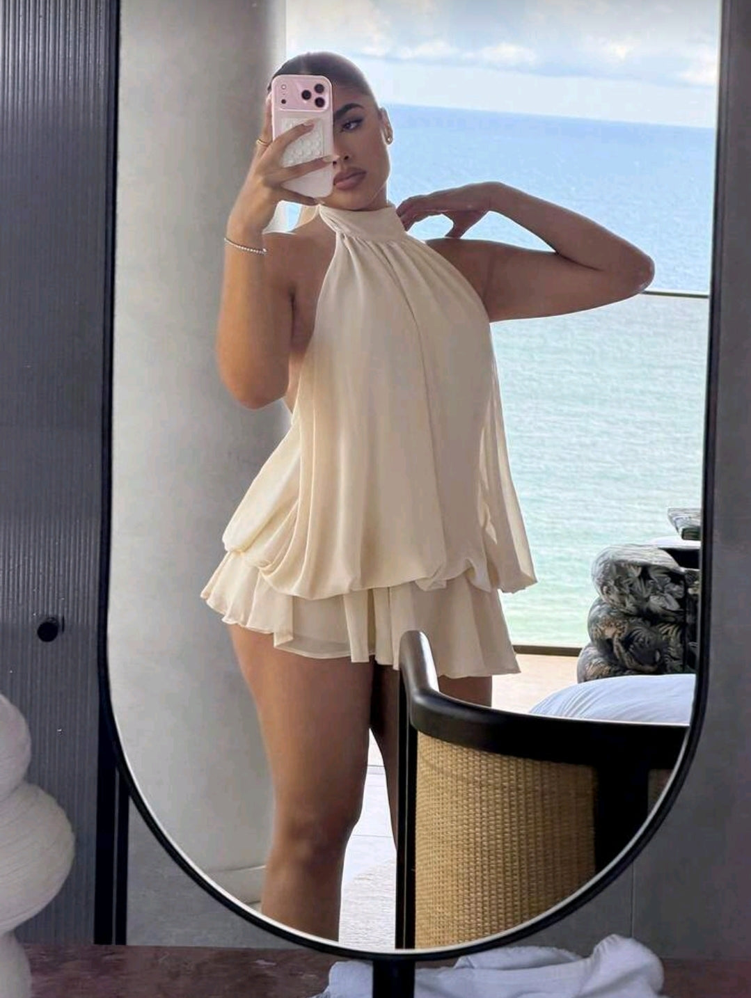 Flowing breeze romper