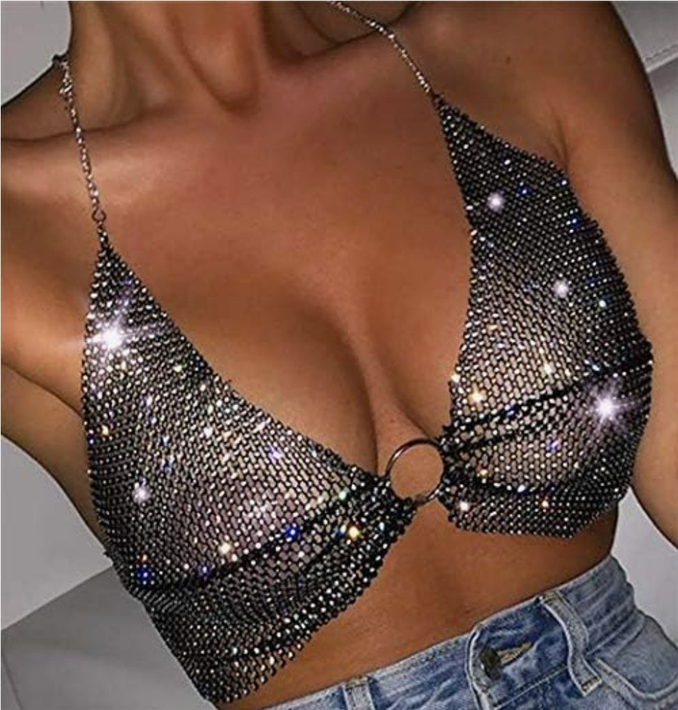 Chain bra
