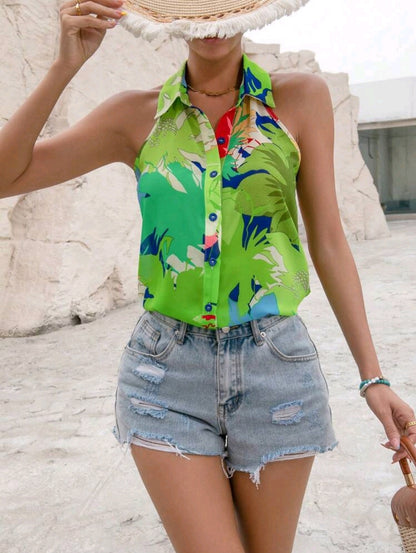Chill floral shirt