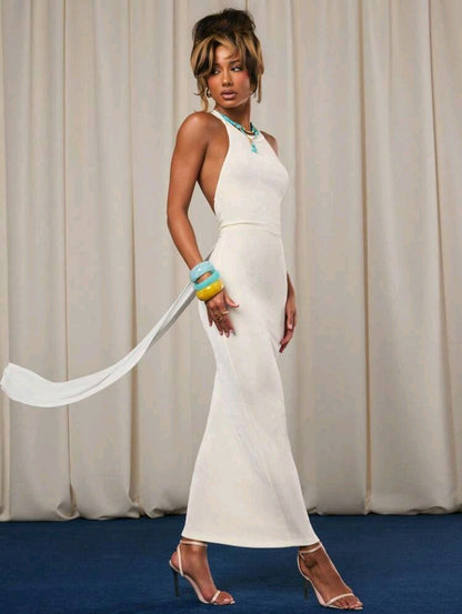 Fitted bead dress