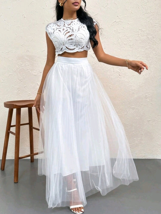 Tulle skirt set