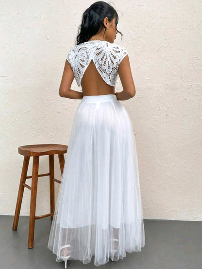 Tulle skirt set