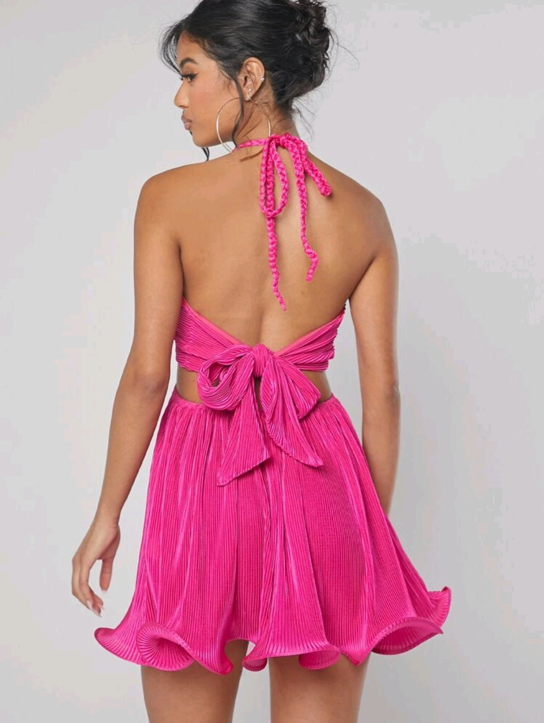 Flare fluff dress