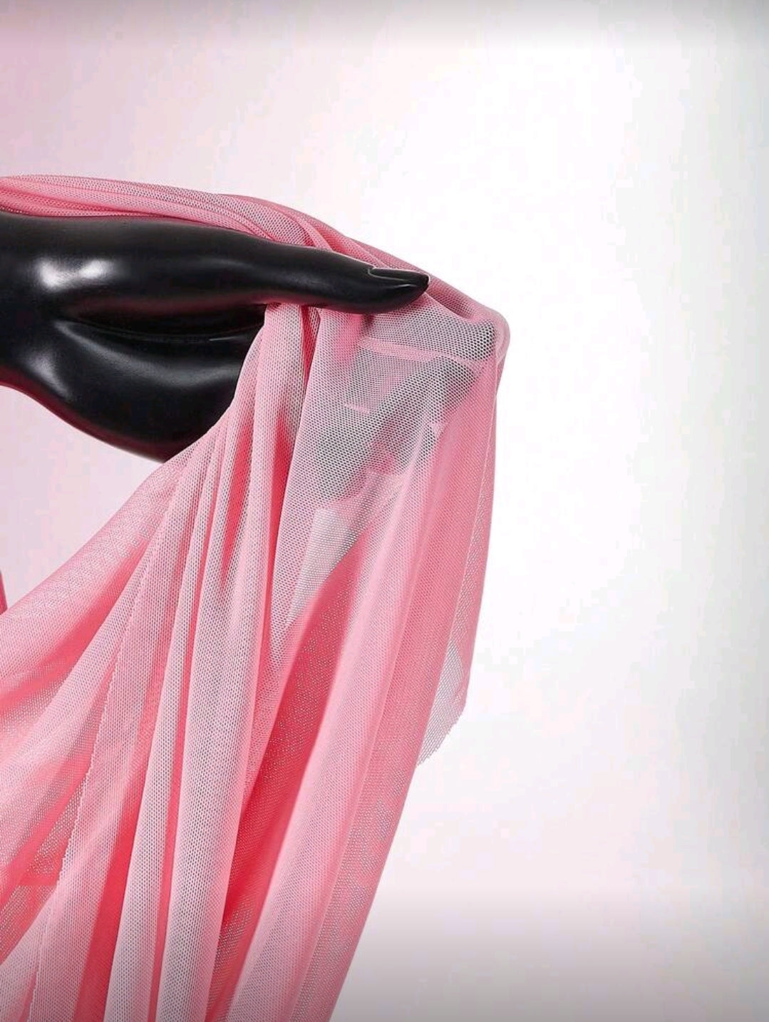 Floral chiffon draped top