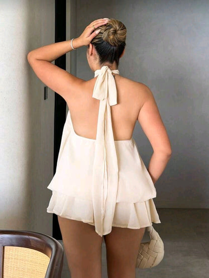 Flowing breeze romper